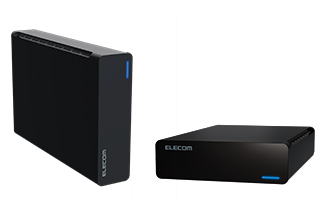 ELECOM（エレコム） 外付HDD ELD-CED020UBK [e:DISKデスクトップ USB3