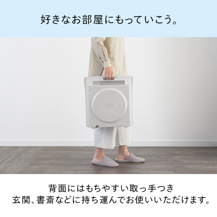 ツインバード（TWINBIRD） 空気清浄機 AC-D358PW [マイナスイオン発生