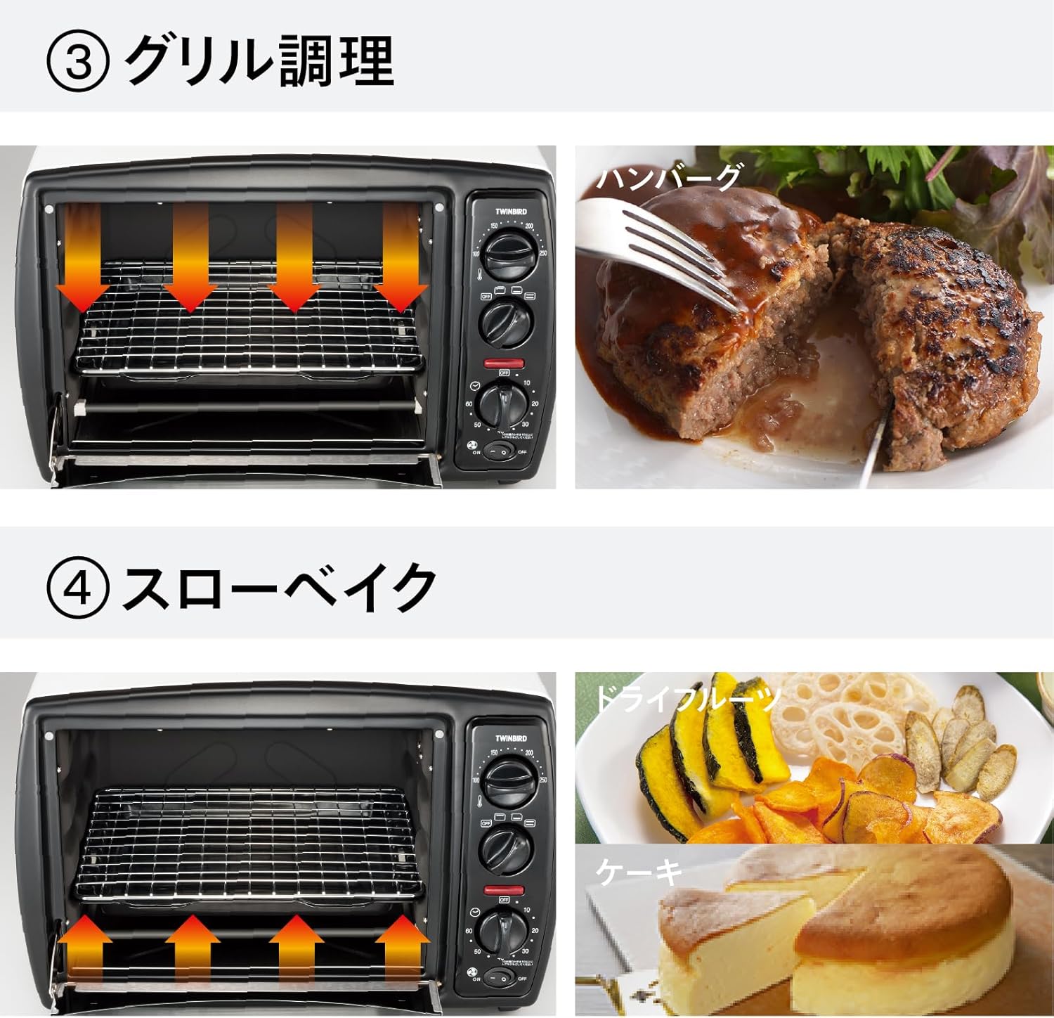 TWINBIRD 　TS-4119　ノンフライオーブン ツインバード（TWINBIRD） ノンフライオーブン TS-4119W