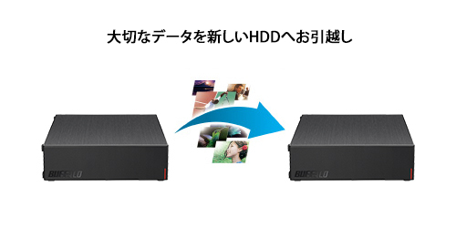 外付HDD バッファロー HD-NRLD8.0U3-BA [USB3.1/USB3.0/USB2.0 外付け