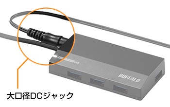 USBハブ バッファローコクヨサプライ BSH4A120U3BK [USB3.0 スタンダード 4ポート セルフパワーハブ]