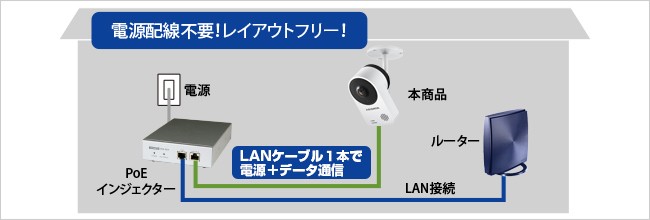 I-O DATA ネットワークカメラ アイオーデータ TS-NA220 [IP65