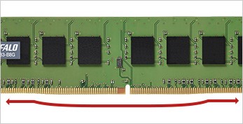 デスクトップPC用メモリ バッファロー MV-D4U2666-S8G [PC4-2666対応 288ピン DDR4 U-DIMM 8GB]