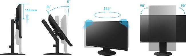 ナナオ 液晶ディスプレイ ナナオ（EIZO） FlexScan EV2460-BK [23.8型