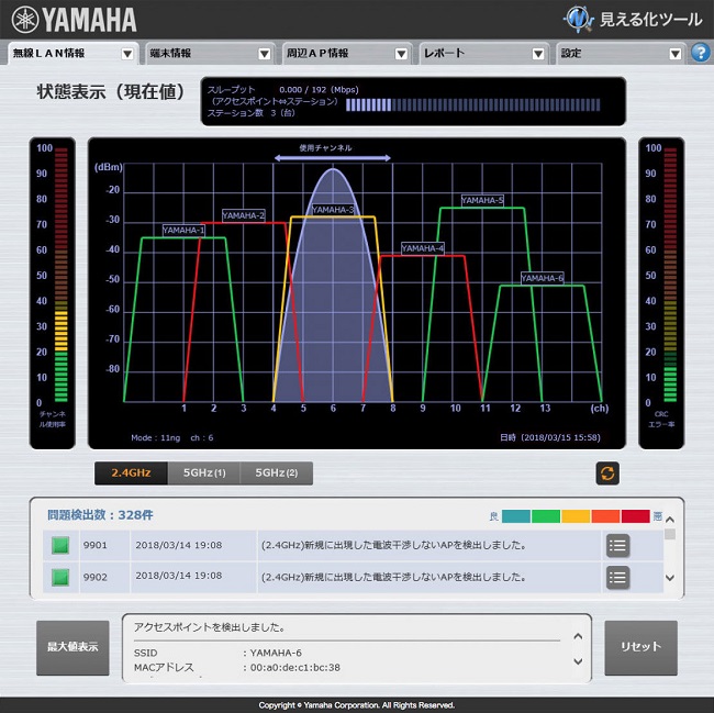 YAMAHA(ヤマハ) 無線LANアクセスポイント WLX212(B) [無線LAN YAMAHA(ヤマハ) 無線LANアクセスポイント WLX212(B) [無線LAN
