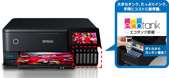 エプソン（EPSON） A4カラーインクジェット複合機 EW-M873T [A4カラー