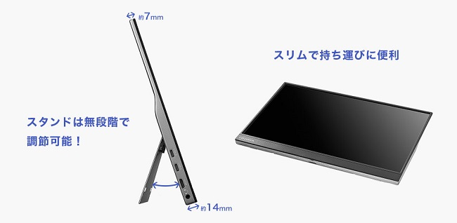 アイ・オー・データ IODATA モニター　EX-LDC161DBM EX-LDC161DBM | 広視野角ADSパネル採用 15.6型フルHD対応