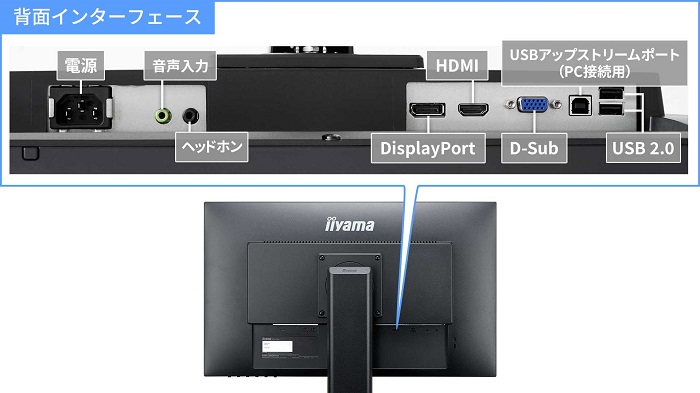 液晶ディスプレイ 液晶ディスプレイ XUB2492HSU-B5J [23.8型液晶ディスプレイ 1920×1080 D-sub、HDMI、DisplayPort IPS方式 昇降 回転]
