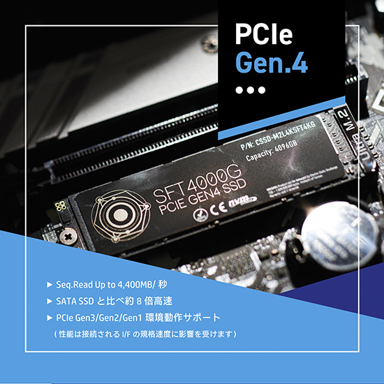 CFD販売 内蔵SSD CSSD-M2L2KSFT4KG [2TB/PCIe Gen4x4/M.2-2280