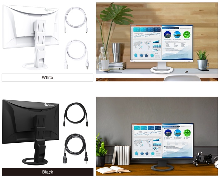 EIZO 液晶ディスプレイ ナナオ（EIZO） FlexScan EV2740S-BK [液晶