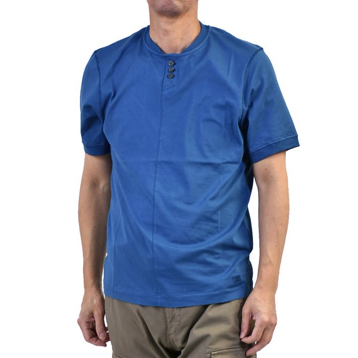シーピーカンパニー Tシャツ ブルー メンズ C.P. Company 06CMTS090A