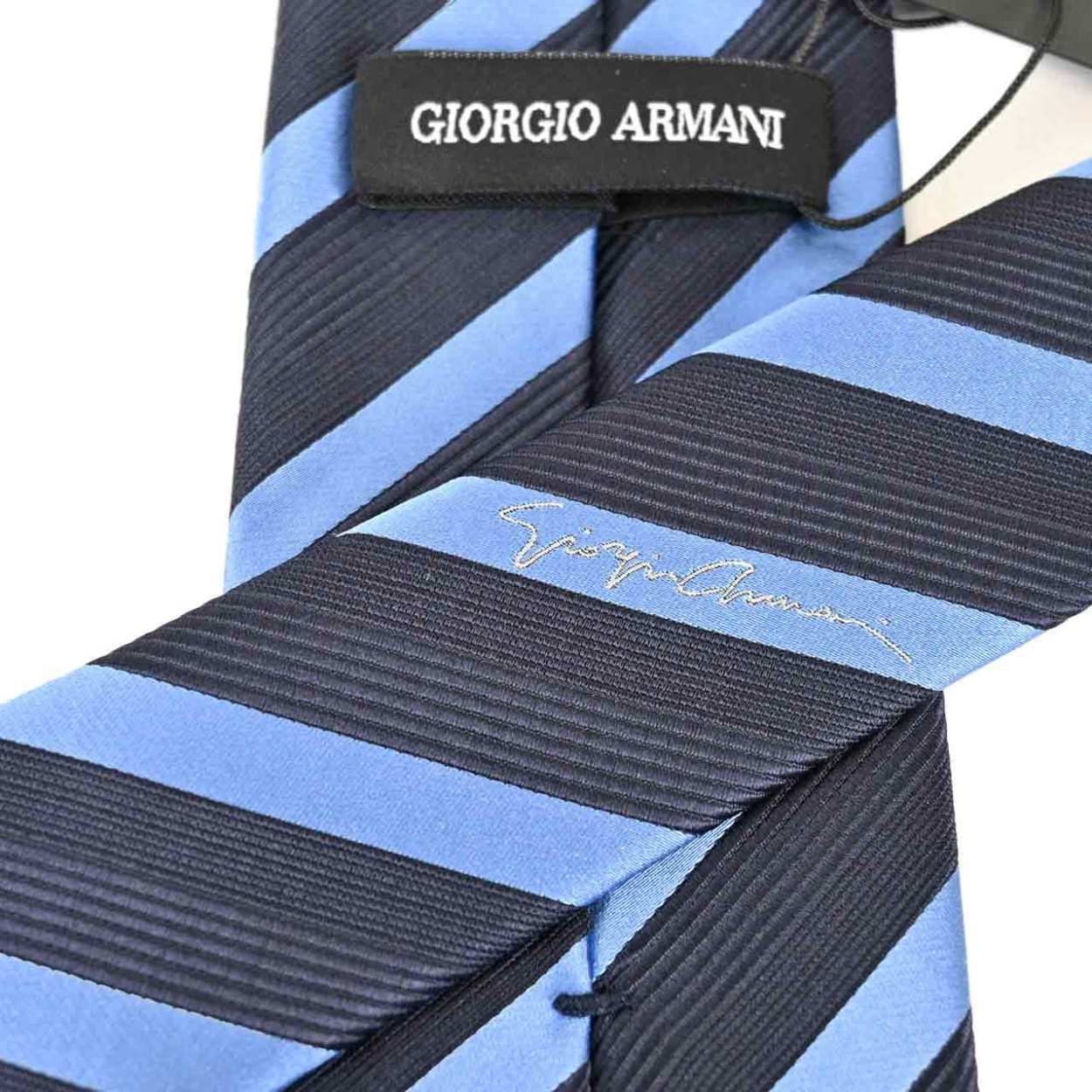 ジョルジオ アルマーニ ネクタイ ネイビー メンズ GIORGIO ARMANI