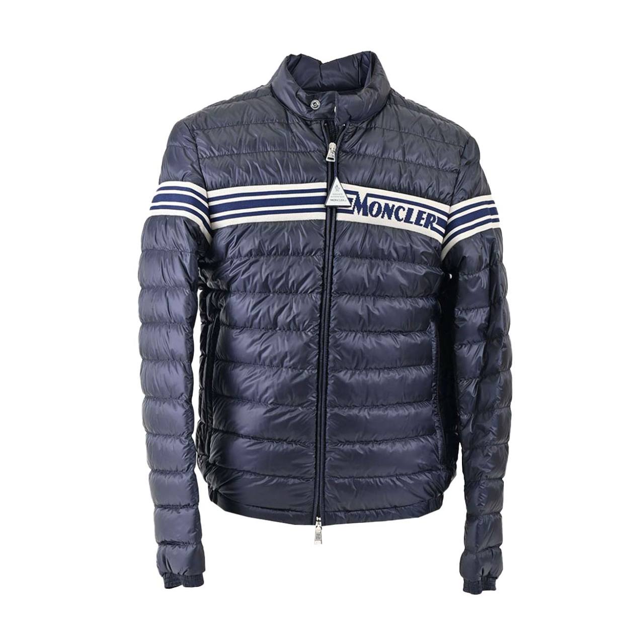 モンクレール ダウンジャケット ネイビー メンズ MONCLER 1A104