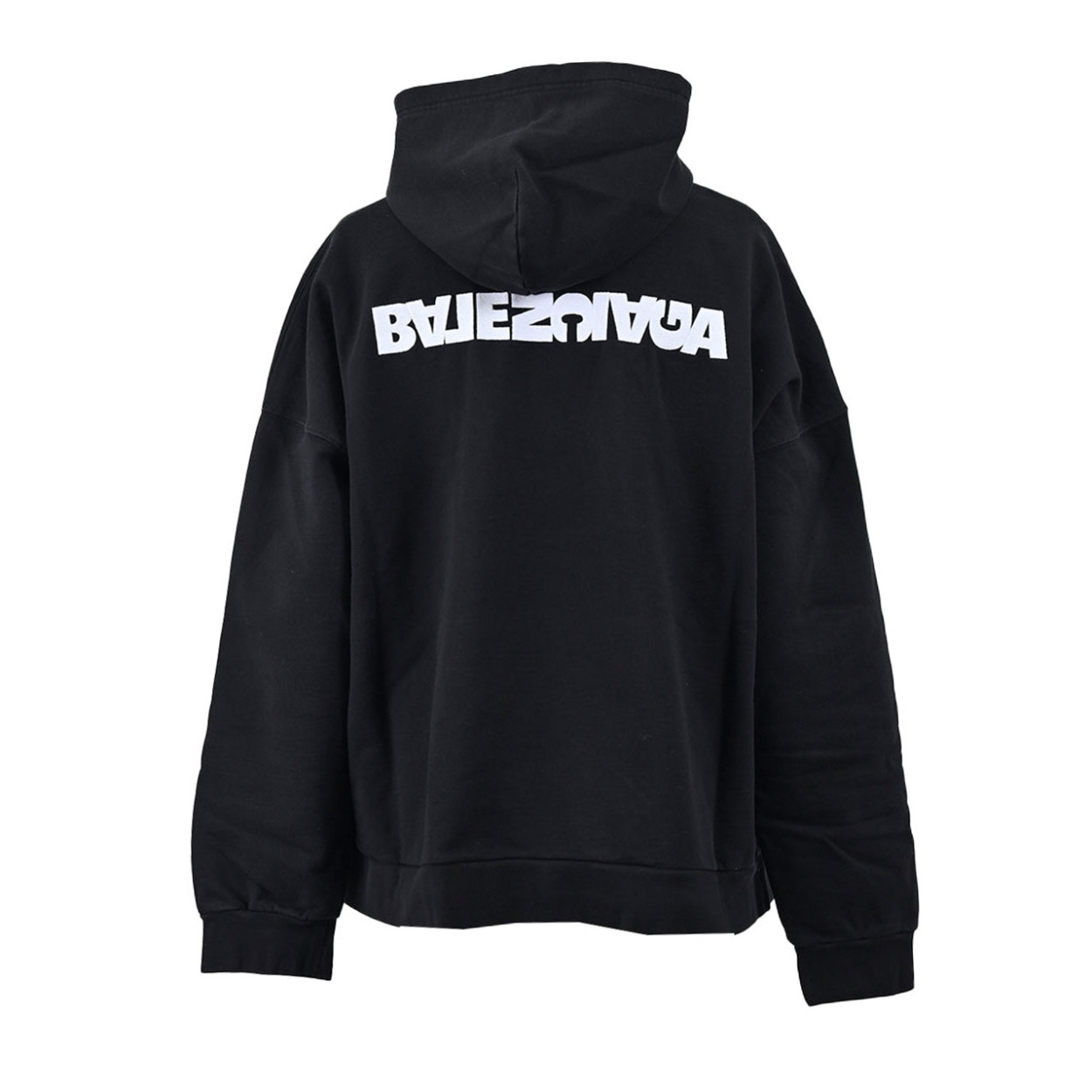 バレンシアガ BALENCIAGA パーカー 675003 TLVB4 9034 ブラック 2022年春夏新作 レディース