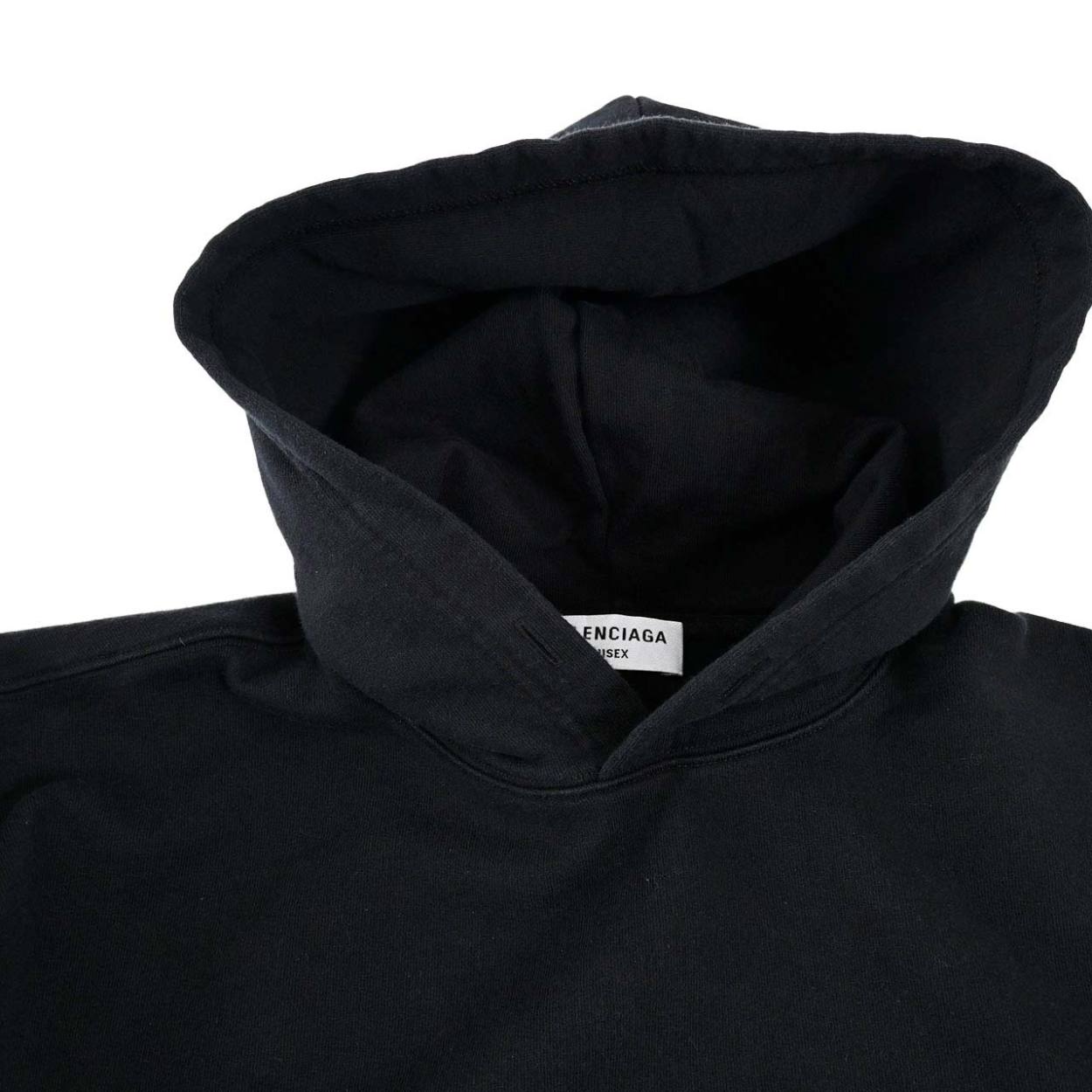 バレンシアガ BALENCIAGA パーカー 675003 TLVB4 9034 ブラック 2022年 ...