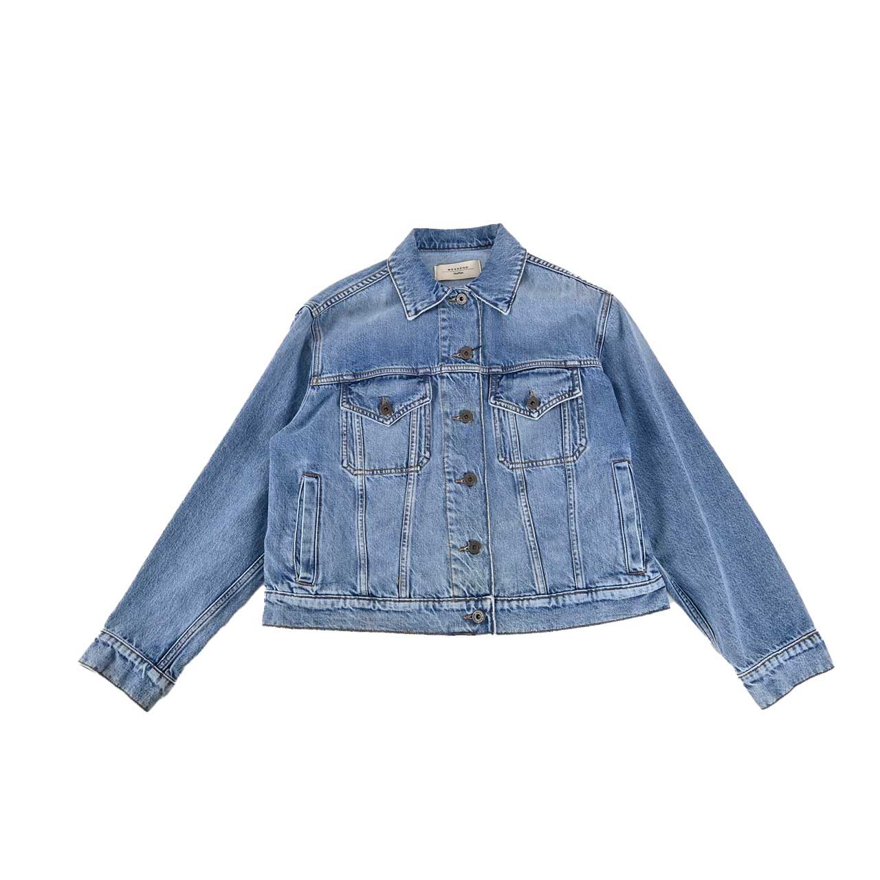 ウィークエンド マックスマーラ WEEKEND MAX MARA デニムジャケット GANG 504606296 9 ブルー 2022年 秋冬新作  レディース 贈り物ギフト ホワイトデー