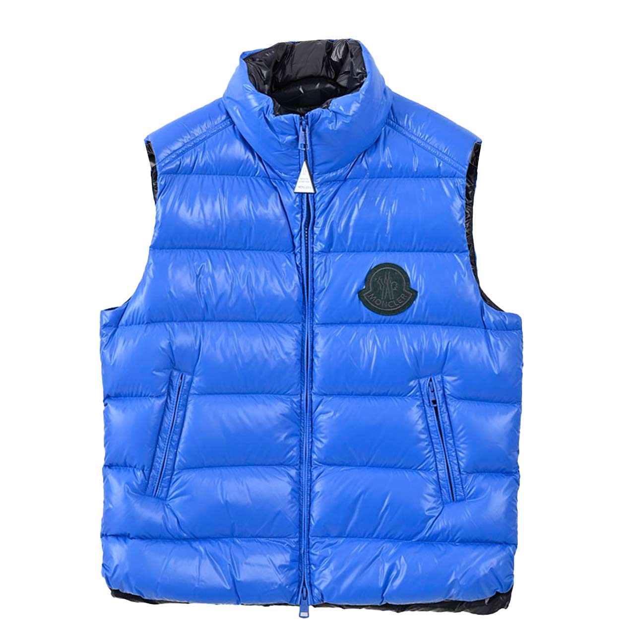 モンクレール MONCLER ダウンベスト Parke 1A00046 M2648 P69 ブルー