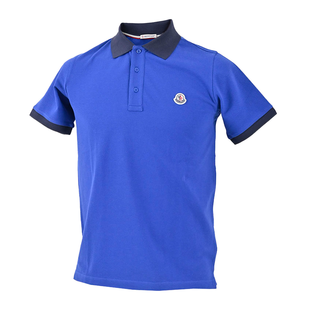 モンクレール MONCLER ポロシャツ 8A000 08 8496W 745 ブルー 2023SS メンズ :99030316:ユーロブランド  サンエー 通販 
