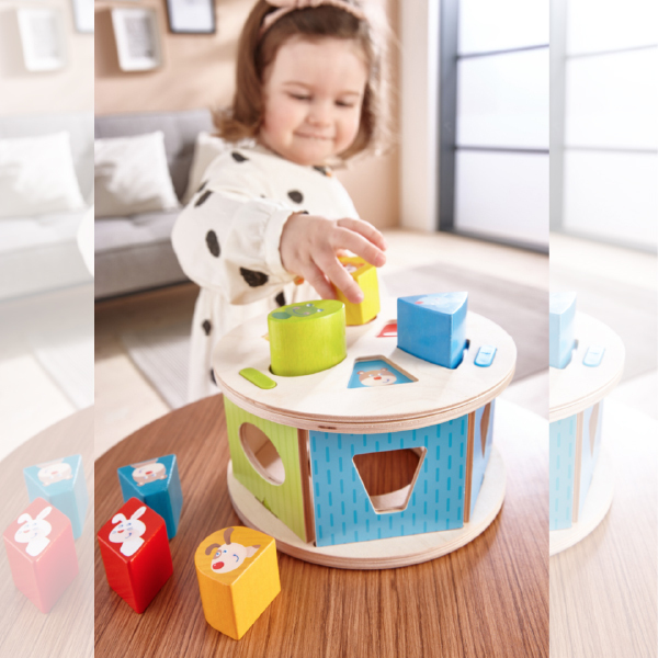 HABA ハバ 型はめボックス かわいい動物 ドイツ 1歳 ブラザー