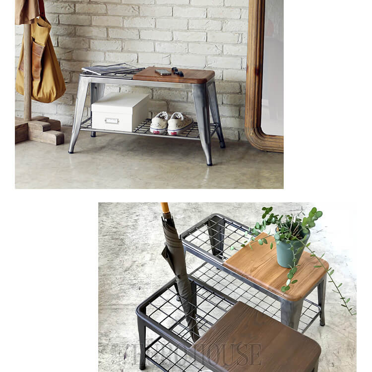 GART（ガルト） ベンチ 玄関ベンチ 1281 UMBRELLA STAND BENCH CL 傘