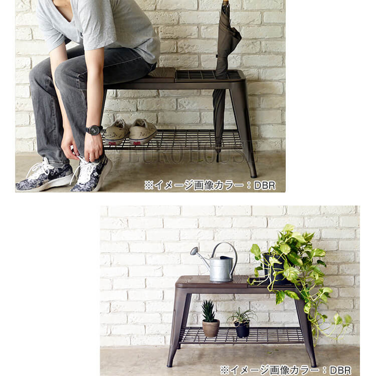 GART（ガルト） ベンチ 玄関ベンチ 1281 UMBRELLA STAND BENCH CL 傘