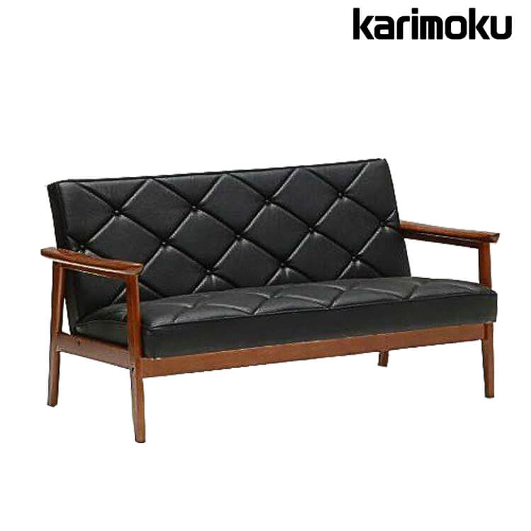 カリモク karimoku 本革シングルソファ ZT8300モデル カリモク家具 カリモク ソファ 長椅子 ZU48モデル レザー 本革