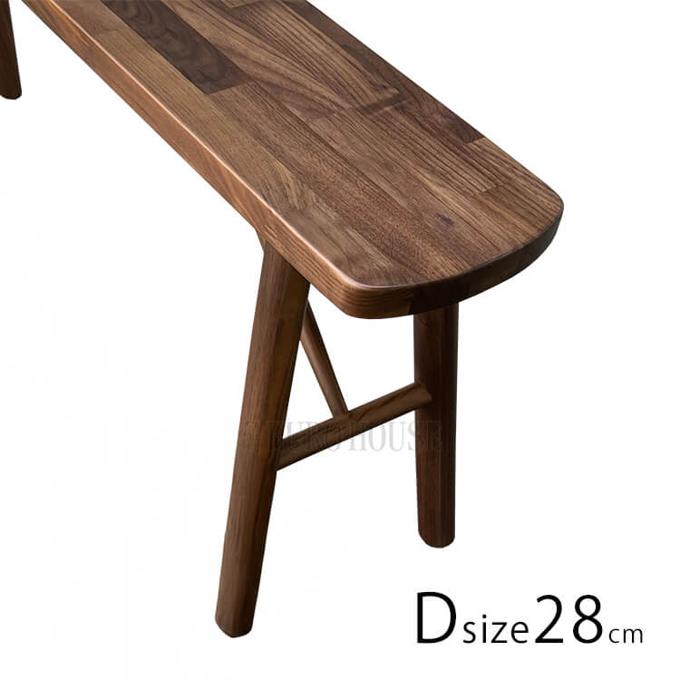 ベンチ スベルト W100 WNT ウォールナット OAK オーク 木製 椅子