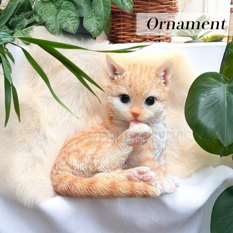 オーナメント 子ねこ キティ ネコ C スタンド 子猫 ガーデン