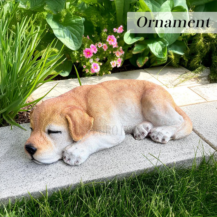 オーナメント シュナウザーL 子犬 インテリア 犬 置物 ガーデン