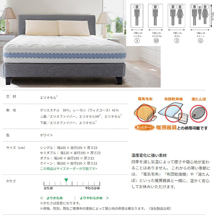 magniflex（マニフレックス） マットレス 正規販売店 12年保証