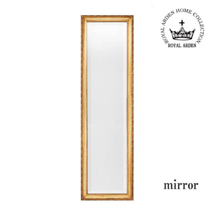 鏡 ミラー姿見 ガラス ゴージャス エレガント アンティーク調