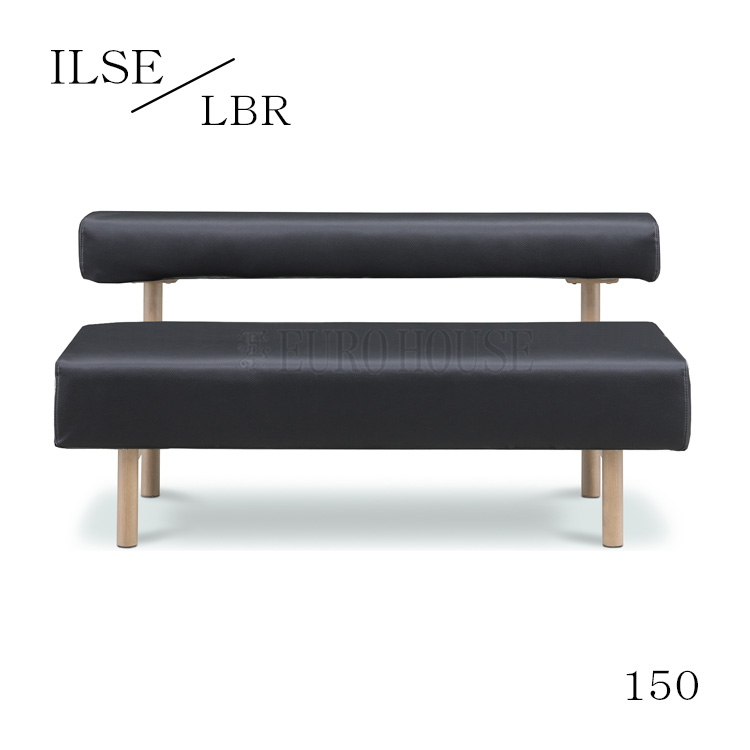 150 LDチェア イルゼ ILSE 幅150 MBR/BK ダイニングルーム 木製