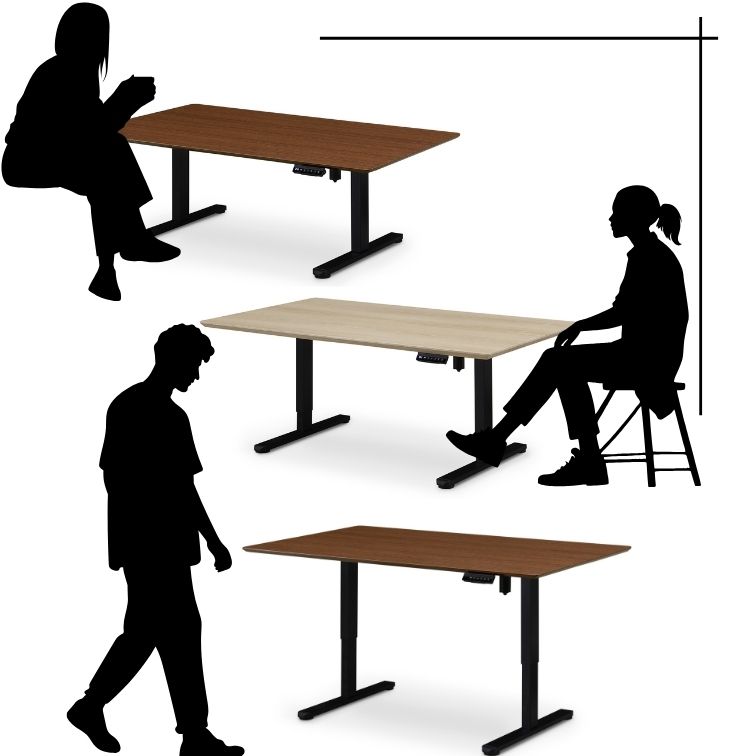 昇降テーブル ミラージュ ダイニングテーブル デスク おしゃれ