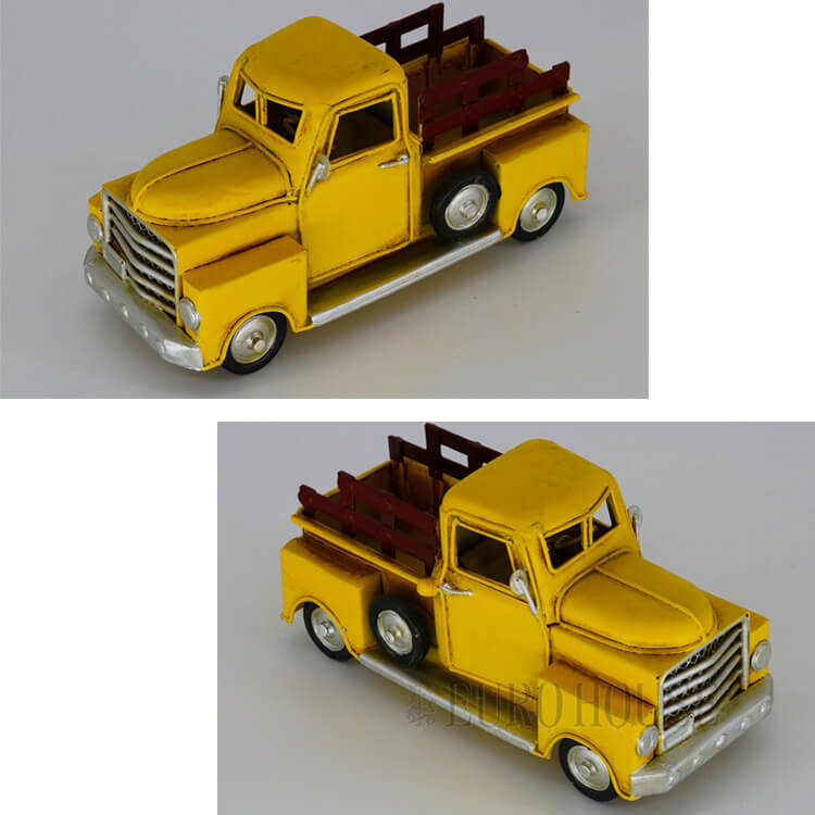ブリキのおもちゃ truck 車 car トラック 置物 オブジェ インテリア