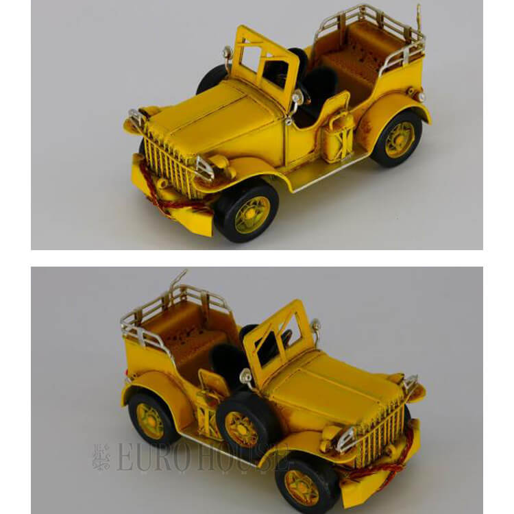 ブリキのおもちゃ jeep 車 car ジープ 置物 オブジェ インテリア小物 