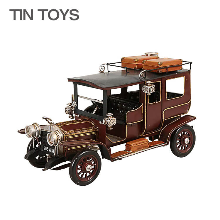 ブリキのおもちゃ クラシックカー 車 昔の乗り物 レトロ アンティーク 