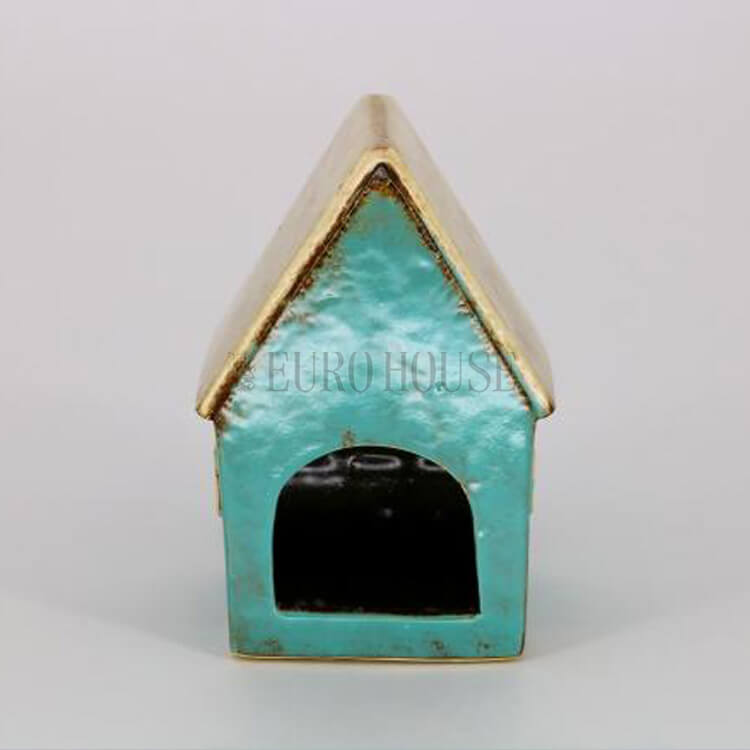 キャンドルハウス Candle House 陶器 ディスプレイ ガーデン 庭 雑貨