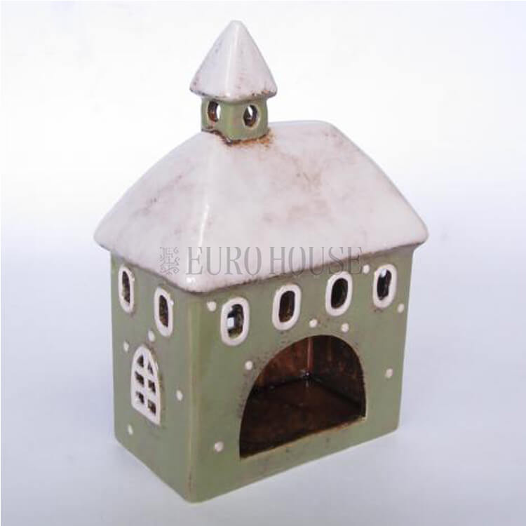 キャンドルハウス Candle House 陶器 ディスプレイ ガーデン 庭 雑貨