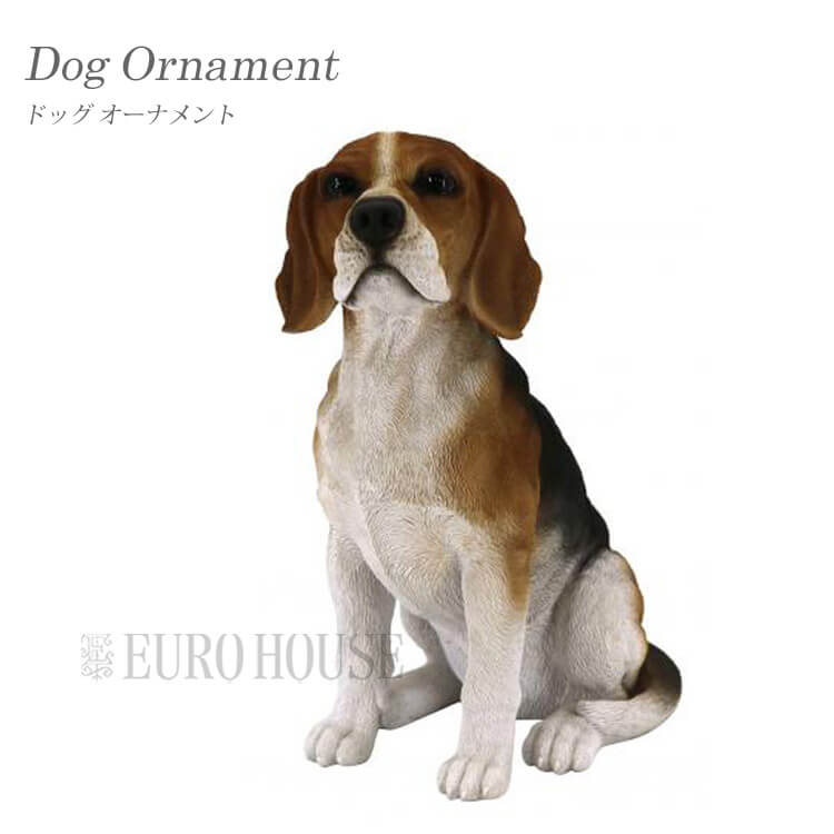 オーナメント ドッグオーナメント ビーグル ビーグル犬 インスタ映え オブジェ ディスプレイ用 インテリア 置物 リアル 子犬 東洋石創 在庫少 8cp Ts Dog B03 ユーロハウス 輸入家具インテリア 通販 Yahoo ショッピング