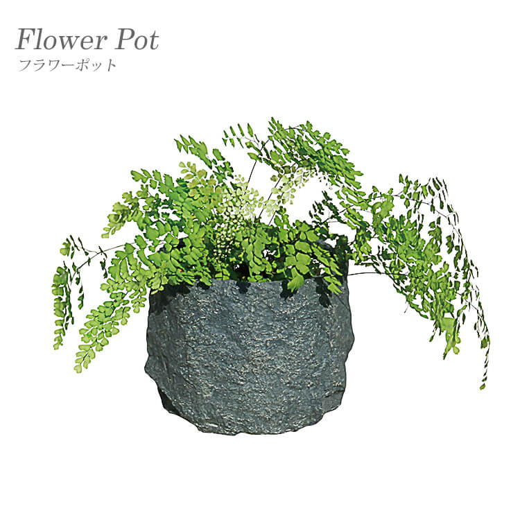 プランター カバー 鉢 植木鉢 底穴付 水抜き穴 切り株 フラワーポット 庭 ガーデニング 鉢カバー 置物 86280 在庫少3,200円 鉢、 プランターカバー