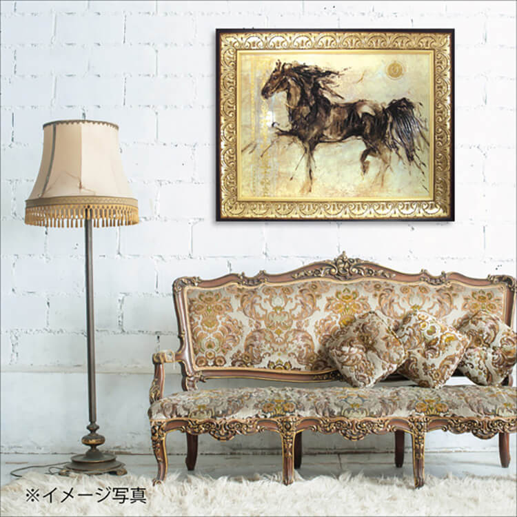 絵画 アート 作家:ゴットフライトマルタ ウィングラン 躍動感