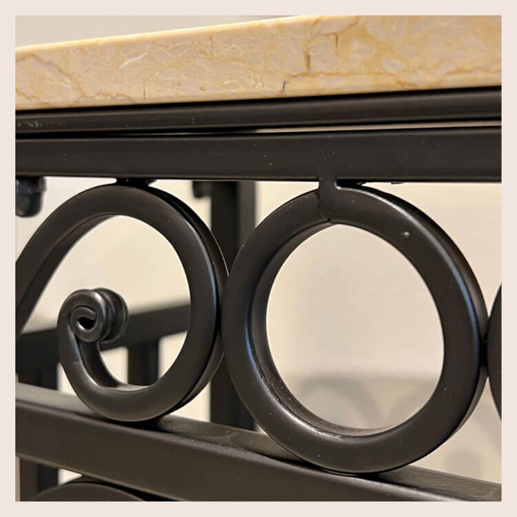 テーブル 天板大理石 サイドテーブル SS コンソールテーブル