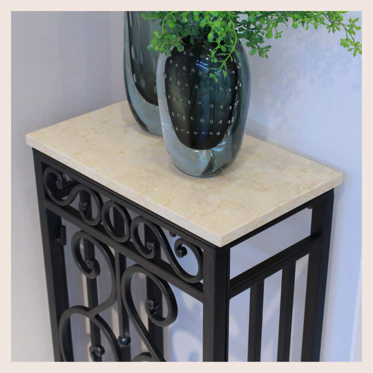 e*a様 アンティークスタイル　大理石天板　サイドテーブル　コンソールテーブル e*a様 アンティークスタイル 大理石天板 サイドテーブル コンソール