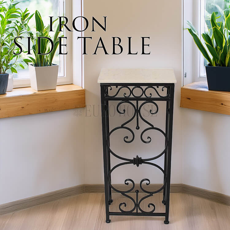 テーブル 天板大理石 サイドテーブル SS コンソールテーブル