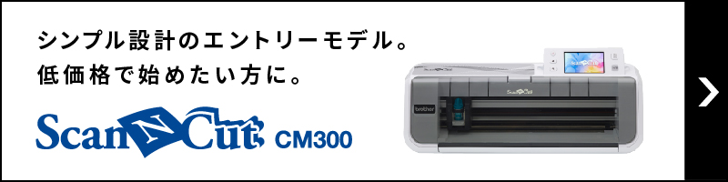 市場 キャンペーン中 購入後のアフターフォロー ブラザー ScanNCutbrother CM300-IRS-P3 スキャンカット  小型カッティングマシン CM300 アイロンシートパック