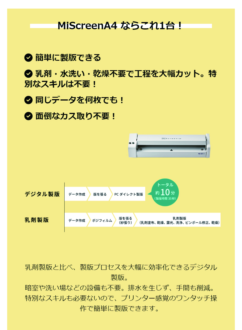 カッティング&プリンターの専門店ユーロポート - MiScreen マイ