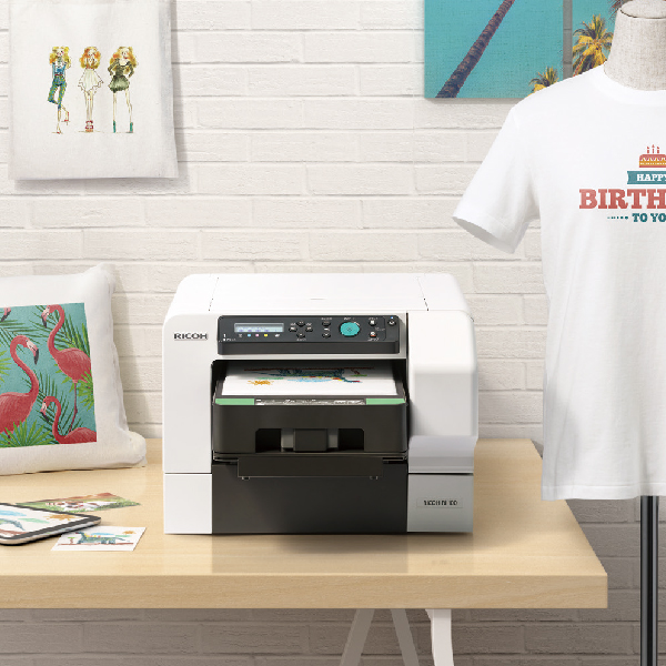 ガーメントプリンター　Roland BT-12 業務用印刷機　ri100 RICOH ガーメントプリンター Ri100 | ユーロポート株式会社