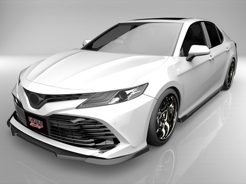 カムリ 50系 後期 フロントアンダースポイラー エアロパーツ : EUROU