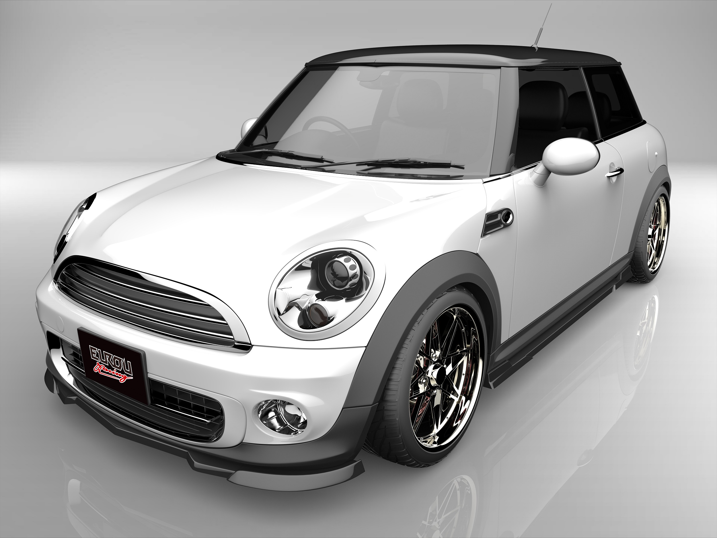再出品 R56 MF16 ミニクーパー 車高調 MINI クーパー R56 MF16 SU16 サイドステップ エアロパーツ