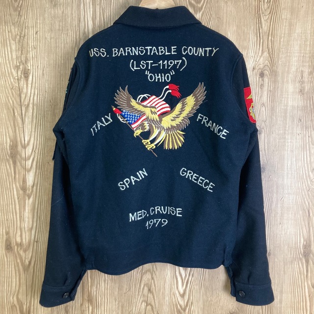 70s vintage U.S.NAVY ツアージャケット スーベニアジャケット